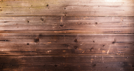 Empty wooden background.