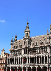 Fototapeta na wymiar House of bread on Grand place in Brussel, Belgium