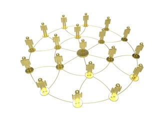 social network concept