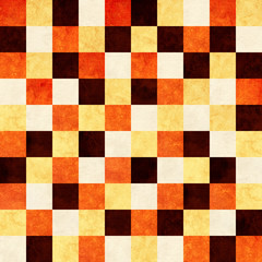 Seamless background with paper patterns