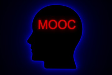 MOOCS are presented in the form of neon