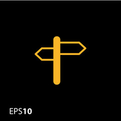 Direction icon for web and mobile