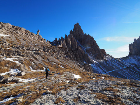 Bergtour auf die Drei Zinnen H&uuml;tte