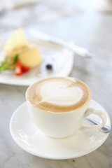 hot coffee