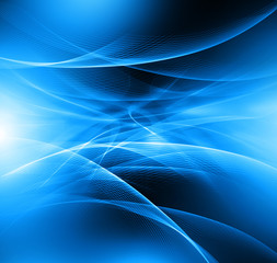Abstract blue background