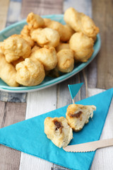 Crespelle calabresi con le acciughe