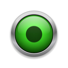 Green Glowing App Icon