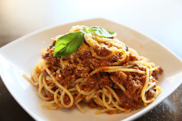 spaghetti bolognese