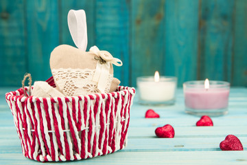 Holidays background. Valentines day background. Love Concept. Happy festive mood