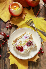 Layer cherry cake