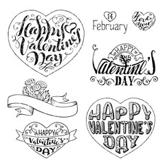 Fototapeta premium Happy Valentine's Day!