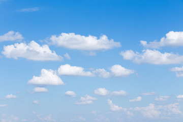 Clouds with blue sky background