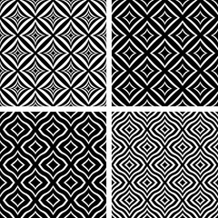 Seamless patterns set.