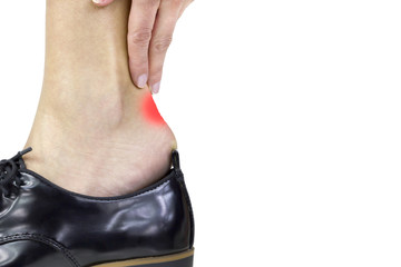 Woman gall heel