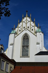 View in the city of Augsburg, Bavaria, Germany