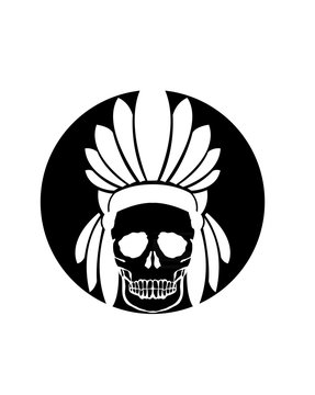 Indianer Skull