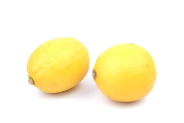 Lemon isolated on a white background.