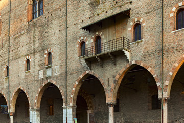 mantova ducal palace facade