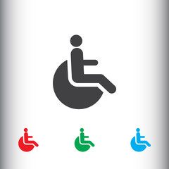 Disabled icon for web and mobile.