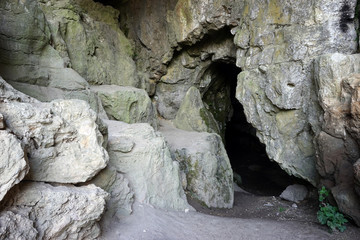 Cave under Burg Teck