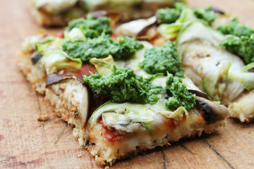 Pizza with vegetables