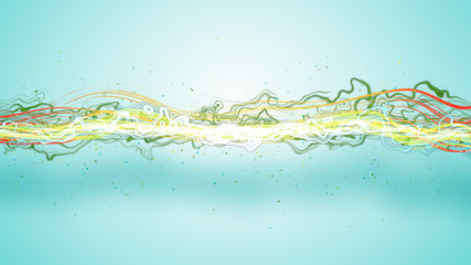 energy wave abstract background