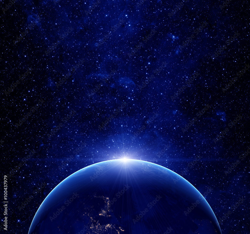Canvas Prints earth planet. elements of this image furnished by nasa.