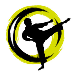 Naklejki  Karate - 79