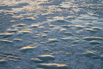 Abstract ice surface © smolskyevgeny