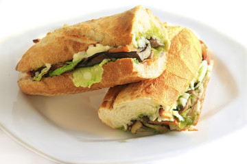vegetable sandwich