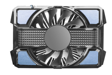 Graphic card isolated.