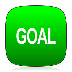 goal green icon
