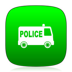 police green icon
