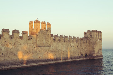 Castle, Sirmione, Italy