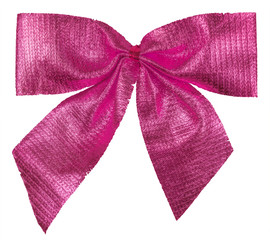 Foil bow - pink