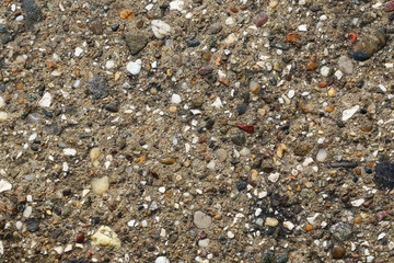 background old concrete texture with gravel