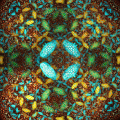 Fototapeta na wymiar abstract fractal pattern