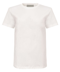 Cut-Out of Plain White Shirt on Invisible Mannequin