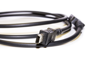 Rolled usb cable
