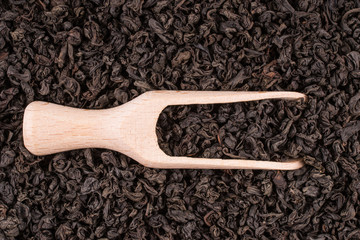 Black tea background