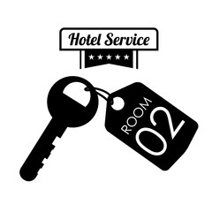 Hotel service icon 
