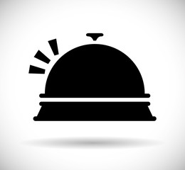 Restaurant dish icon 