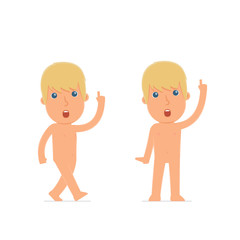 Intelligent and Clever Character Naked Man visited great idea
