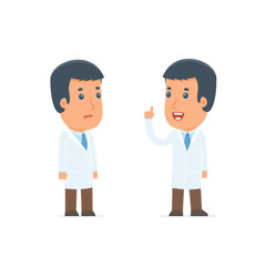 Intelligent Character Doctor learns and gives advice to his frie