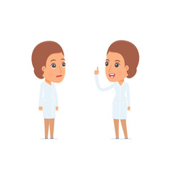 Intelligent Character Nurse learns and gives advice to his frien