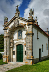 Fototapeta na wymiar Senhor do Bonfim (Lord of bonfin) chapel in Viana do Castelo, Portugal