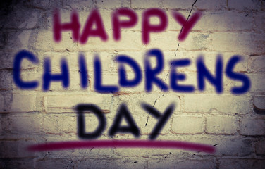 Happy Childrens Day Concept
