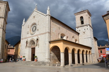 Fototapeta na wymiar Norcia Perugia