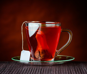 Red Tea with Tea-Bag