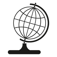 Fototapeta na wymiar monochrome image Globe